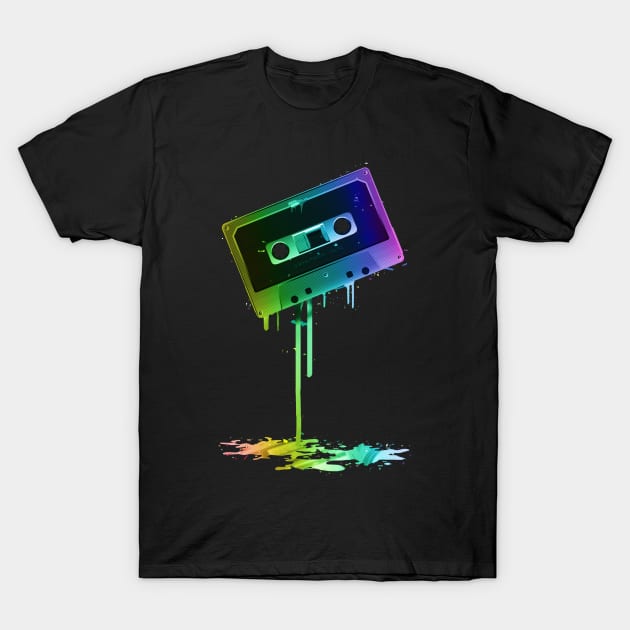 streaming tape T-Shirt by Johann Brangeon